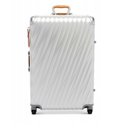 19 Degree Aluminium Extended Trip Checked Luggage 77,5 cm Tumi Outlet Texture Silver 124852 6908
